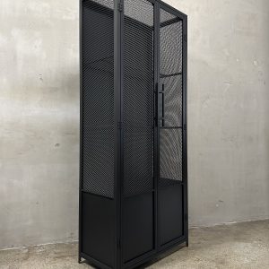 HAGA V1 - szafa z półkami dębowymi lub szklanymi - obrazek 3