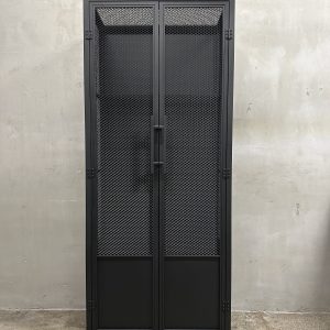 HAGA V1 - szafa z półkami dębowymi lub szklanymi
